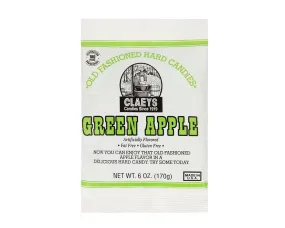 Claeys Green Apple Old Fashion Candy Bag