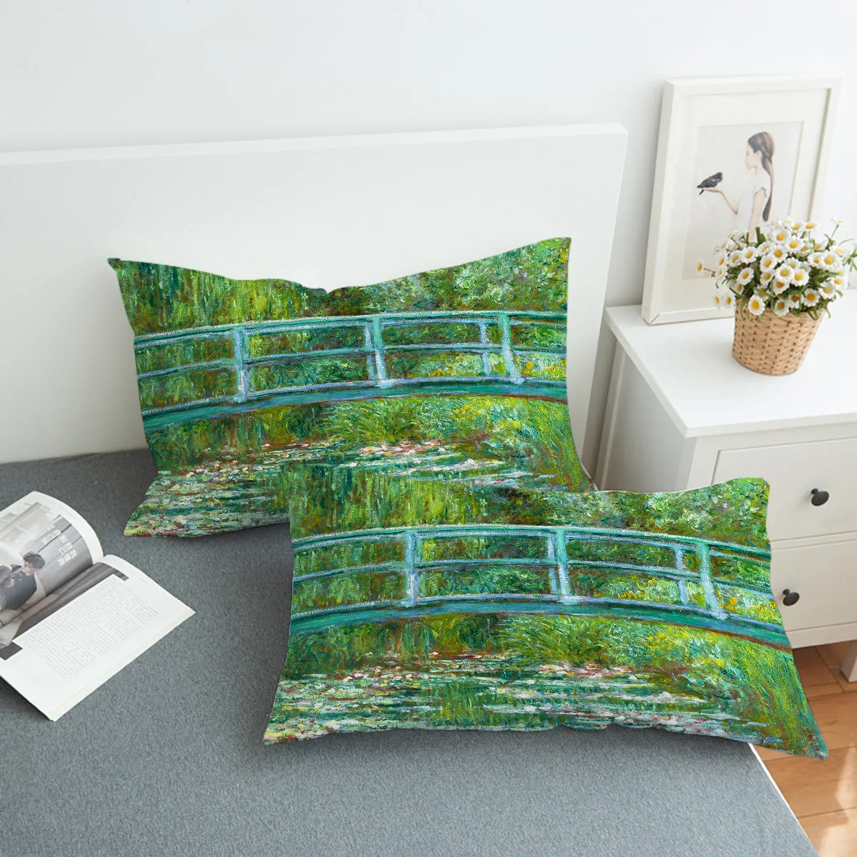 Claude Monet's The Water Lily Pond Bedding Set