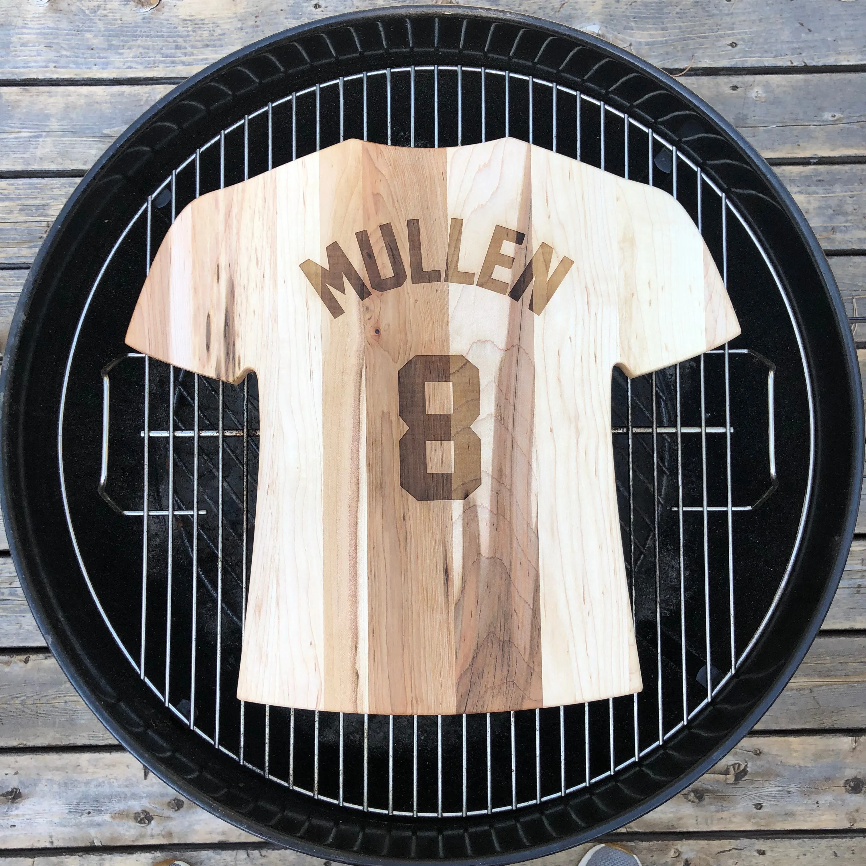 Colorado Rockies Team Jersey Cutting Board | Customize With Your Name & Number | Add a Personalized Note