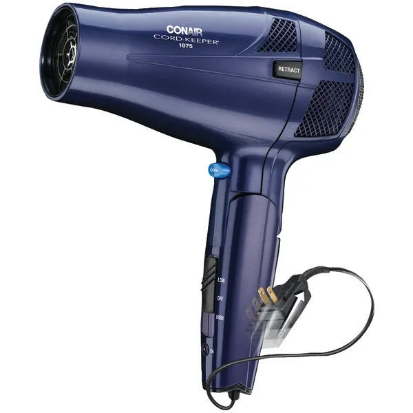 CONAIR 289 1,875-Watt Cord-Keeper Folding Dryer