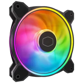 Cooler Master MasterFan MF140 Halo² ARGB 140mm Case Fan - Black