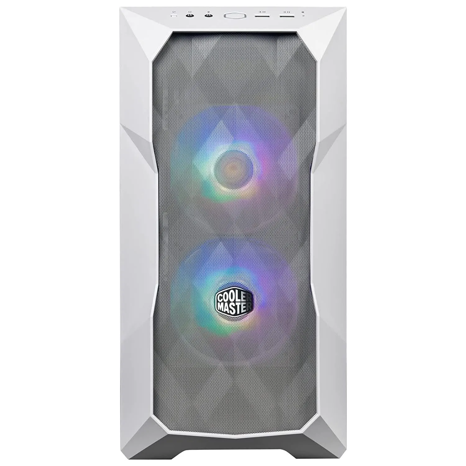 COOLER MASTER TD300 MESH MID-TOWER MICRO-ATX CABINET WHITE