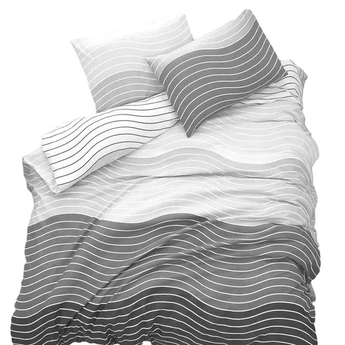 Cotton bedding WAVE GREY/COTTONLOVE EXCLUSIVE