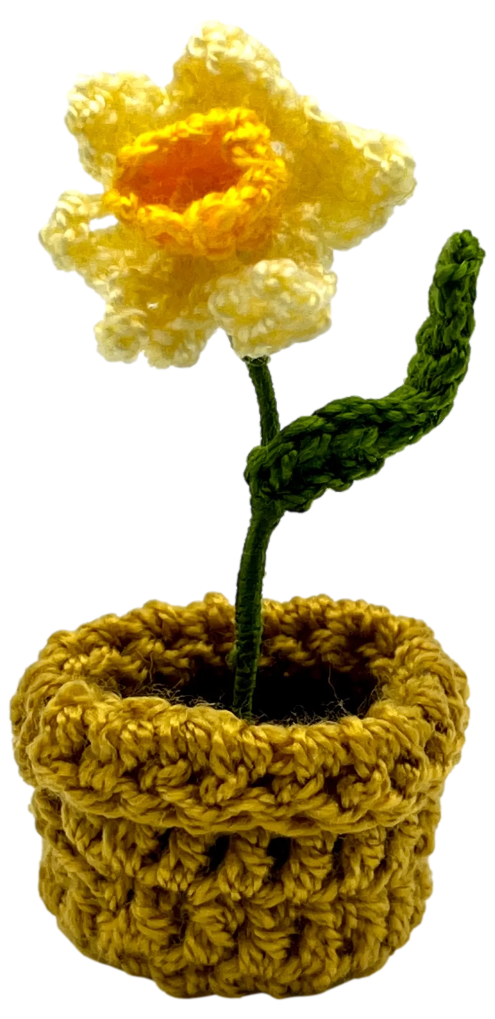 Crocheted Mini Flower Pots