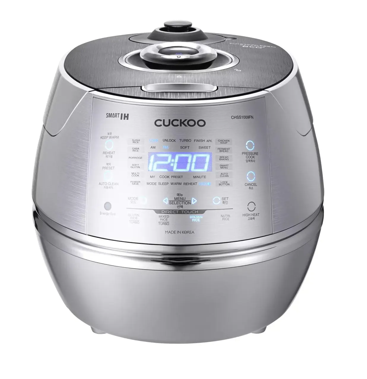 Cuckoo IH 10 Cup Pressure Rice Cooker CRP-CHSS1009F