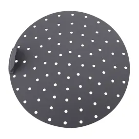 Daily Bake Silicone Round Air Fryer Liner Charcoal 22cm