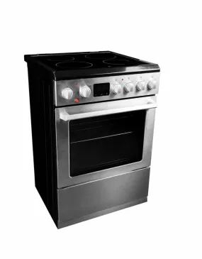 Danby Stainless Steel 24" Slide-In Smoothtop Electric Range with Air Fry (2.5 Cu. Ft.) - DRCA240BSSC