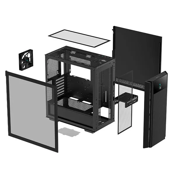 DeepCool | CH510 | Mesh Digital ATX | Mid-Tower Case With Built-in Digital Display