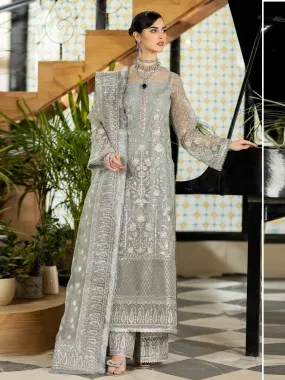 Designer Embroidered Net