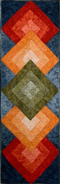 Diamonds in the Sky Table Runner Pattern KCS-DSw  - Wholesale Product