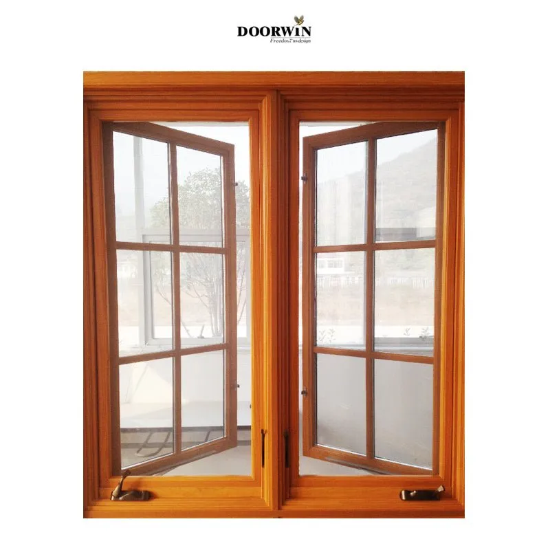 Doorwin aluminum garden windows with mosquito net window