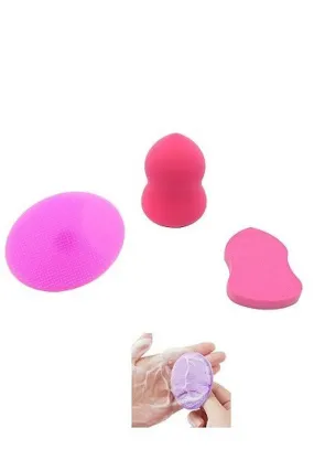 Dozen pack Assorted Powder Puff  sponge pack