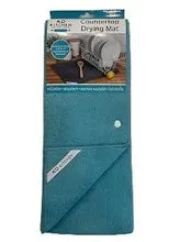 Drying Mat Micro Fiber Counter   Aqua Haze   r6918