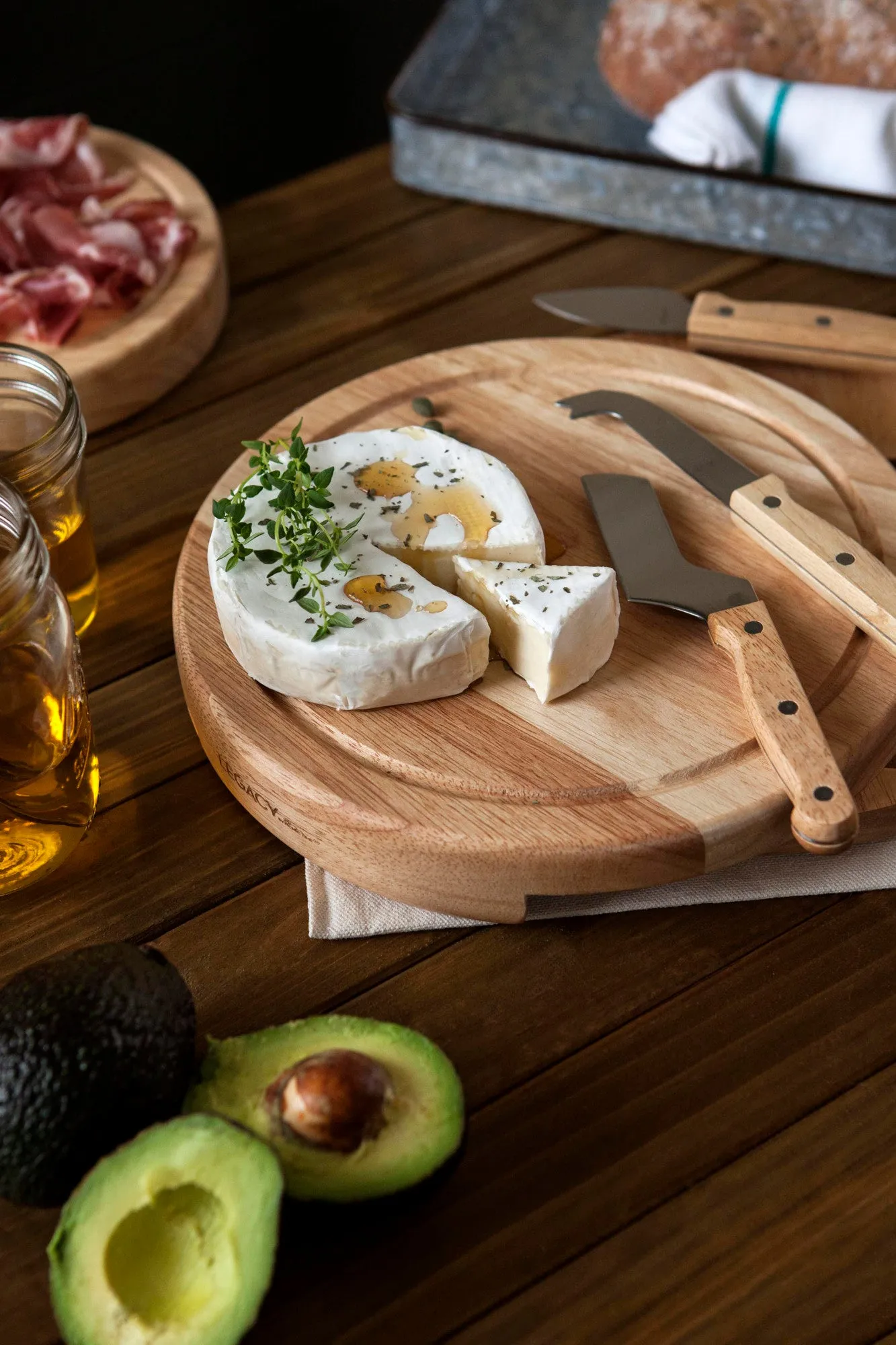 Edmonton Oilers - Circo Cheese Cutting Board & Tools Set