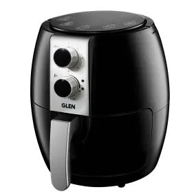 Electric Rapid Fryer 3.8 Litres, 1350W, Temperature Control, Removable Frying Basket - Black 3049