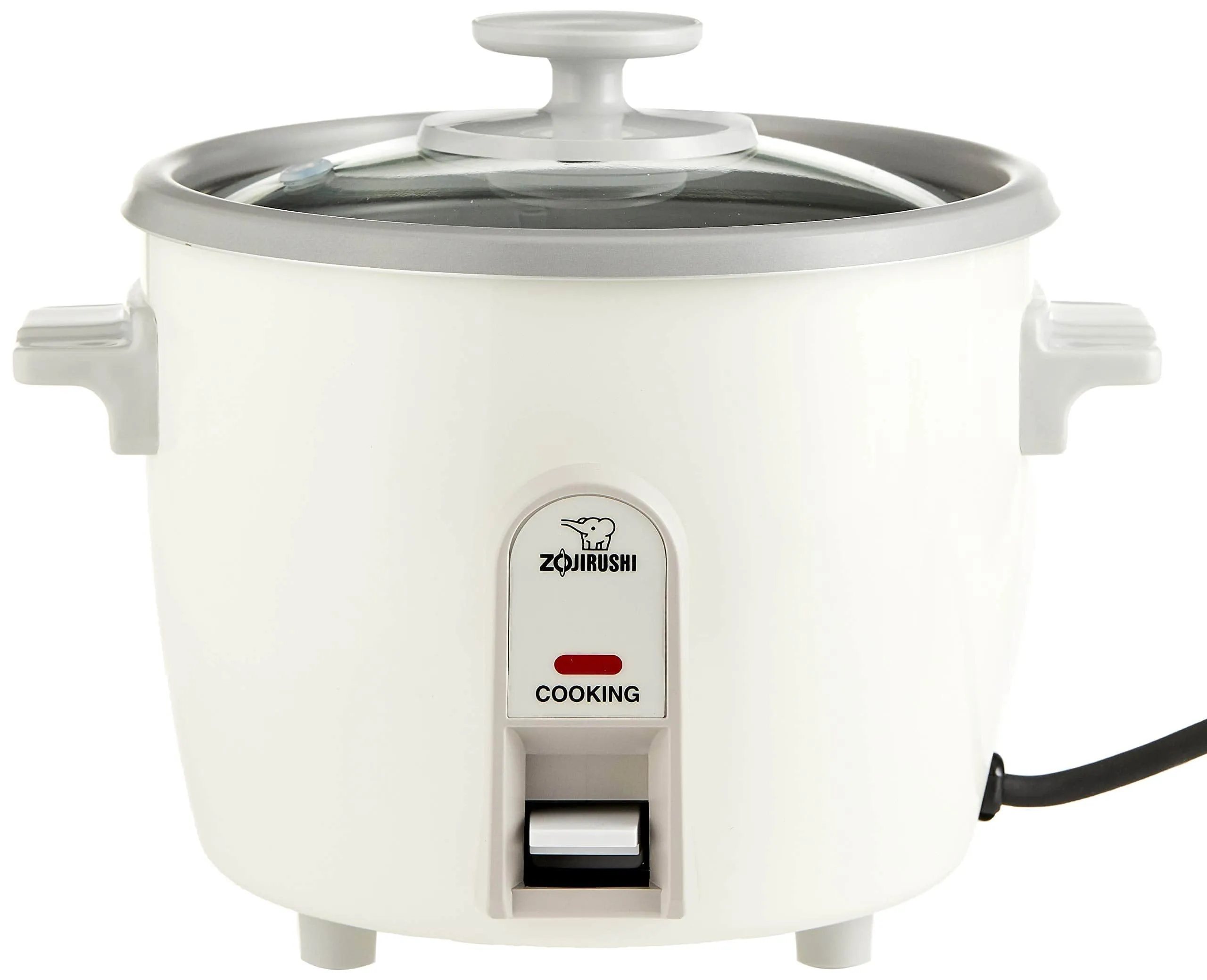 Electronic Rice cooker/ warmer 0.6 Liter, White