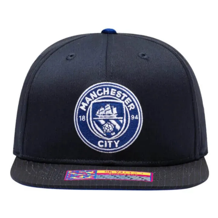 Fan Ink Collection Club Manchester City Graduate Snapback Hat