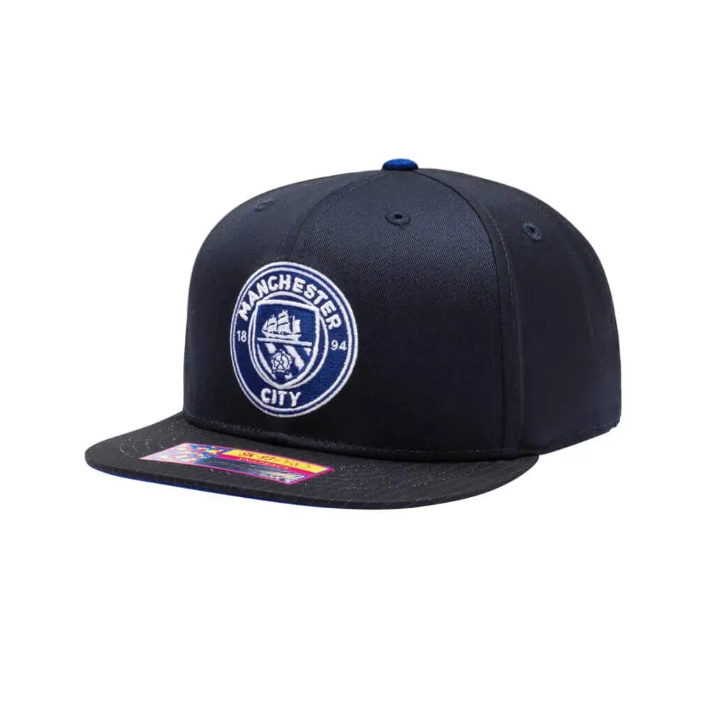 Fan Ink Collection Club Manchester City Graduate Snapback Hat