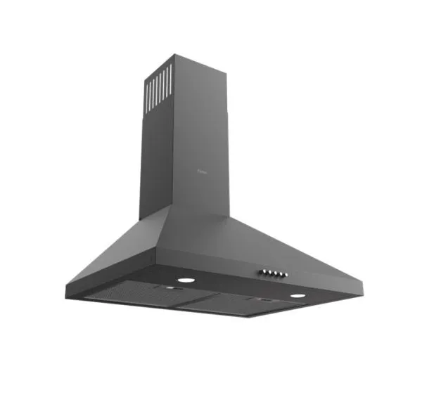 Ferre 60Cm Pyramid Matt Black Cooker Hood D004-Bg