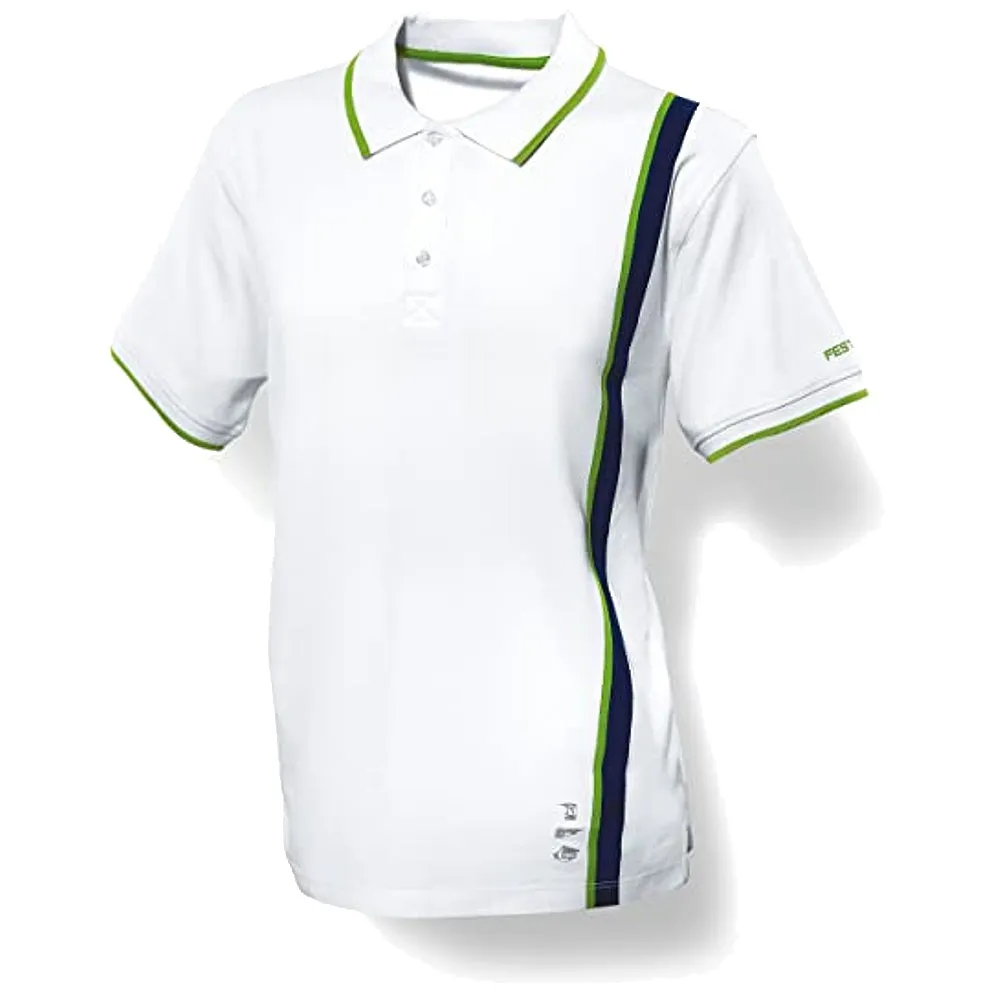 FESTOOL FESTOOL POLO-SHIRT WHITE MEN FESTOOL M 498463 FES498463