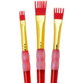 Flat Wisp Brush Set 3pcs