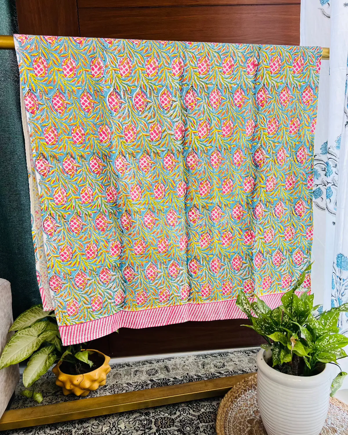 Floral Whisper Bath Towel