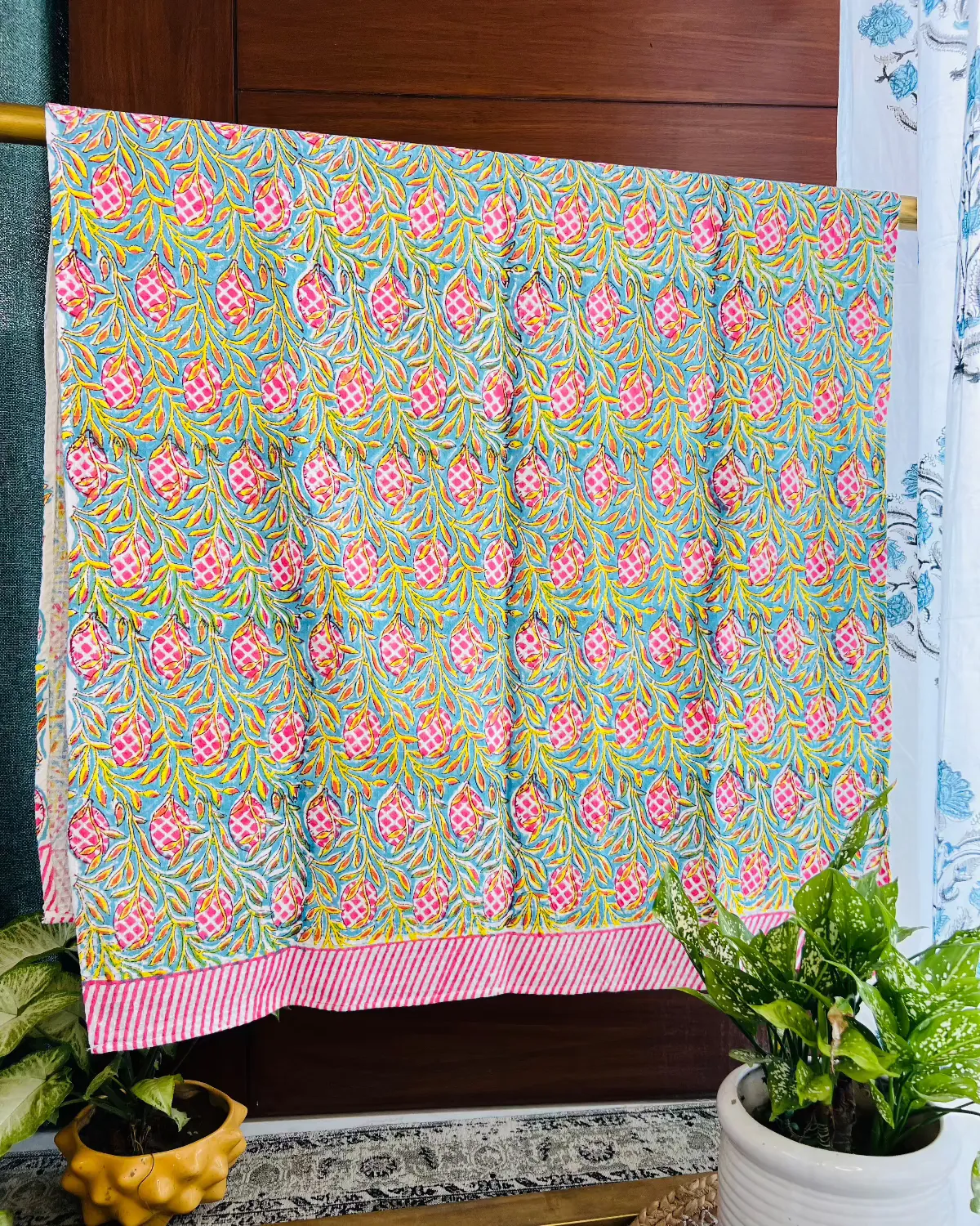 Floral Whisper Bath Towel