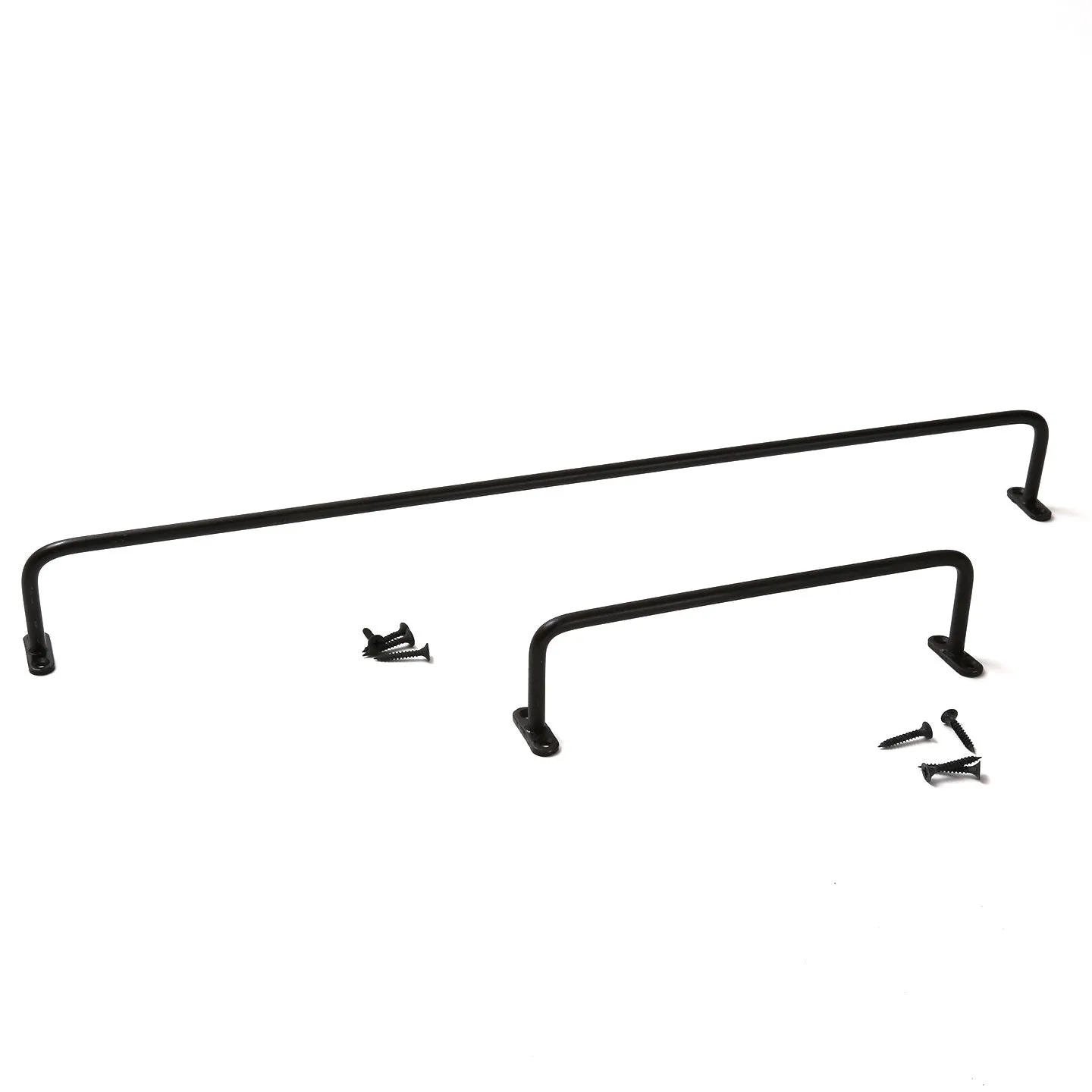 Fog Black Iron Towel Bar