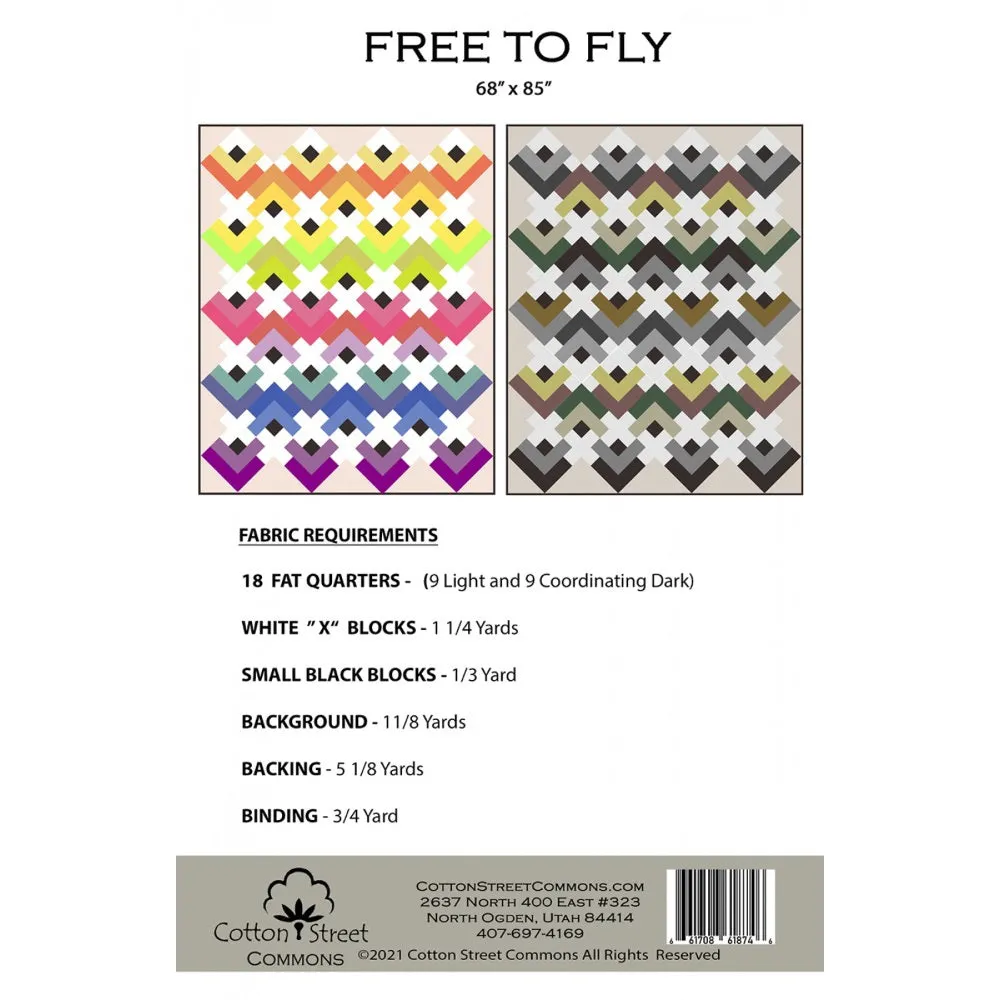 Free to Fly Quilt Pattern