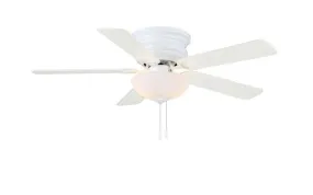 Frisco White 44 Inch Ceiling Fan