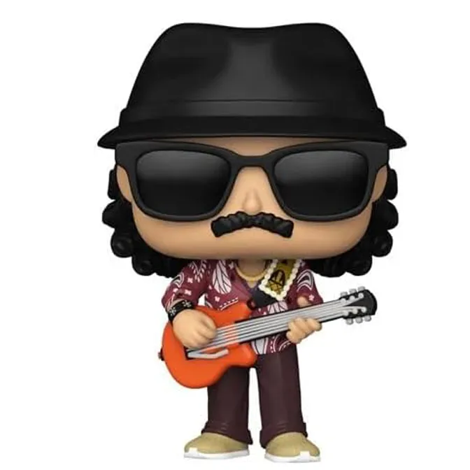 Funko Carlos Santana with Guitar and Sunglasses