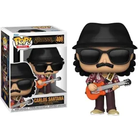 Funko Carlos Santana with Guitar and Sunglasses