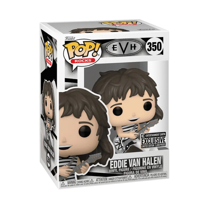 Funko Pop Rocks - Eddie Van Halen 1978 New Haven EE Exclusive #350