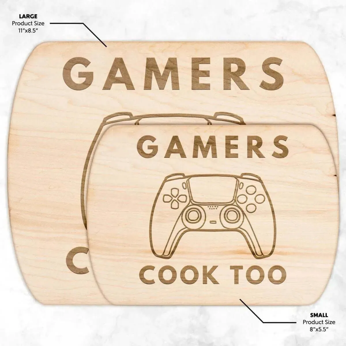 Gamer's Chef cutting board