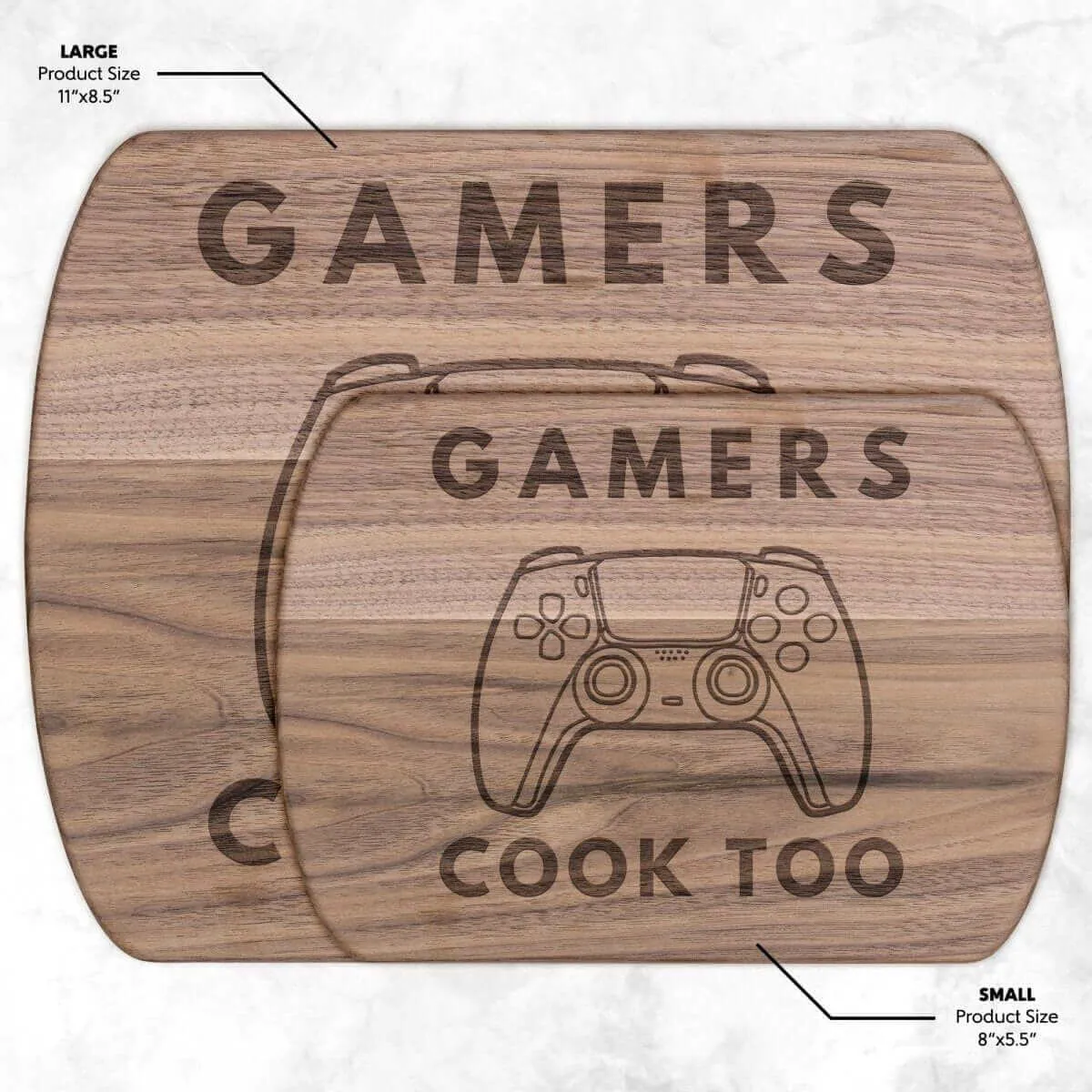 Gamer's Chef cutting board