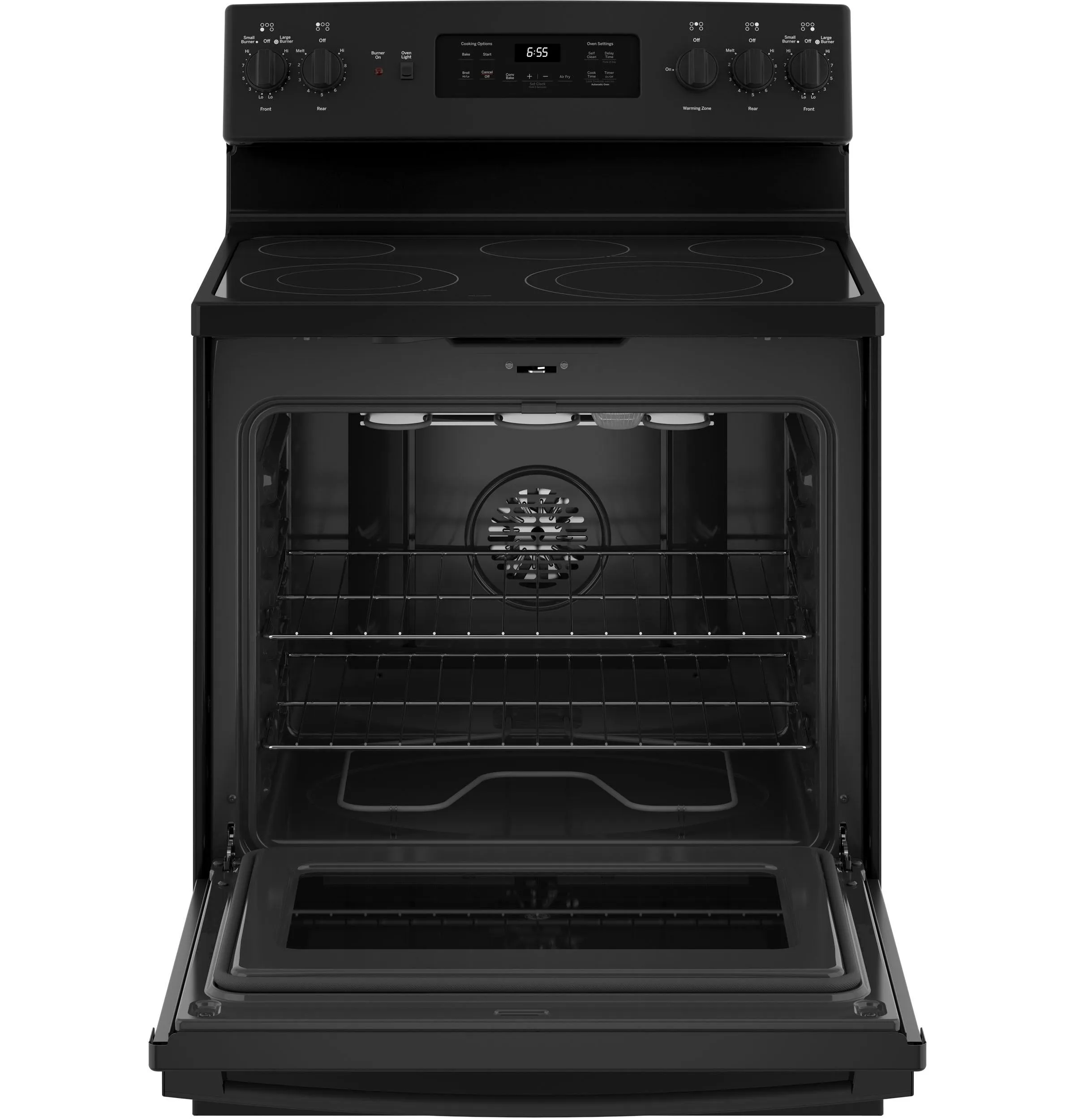 GE® 30" Free-Standing Electric Convection Range