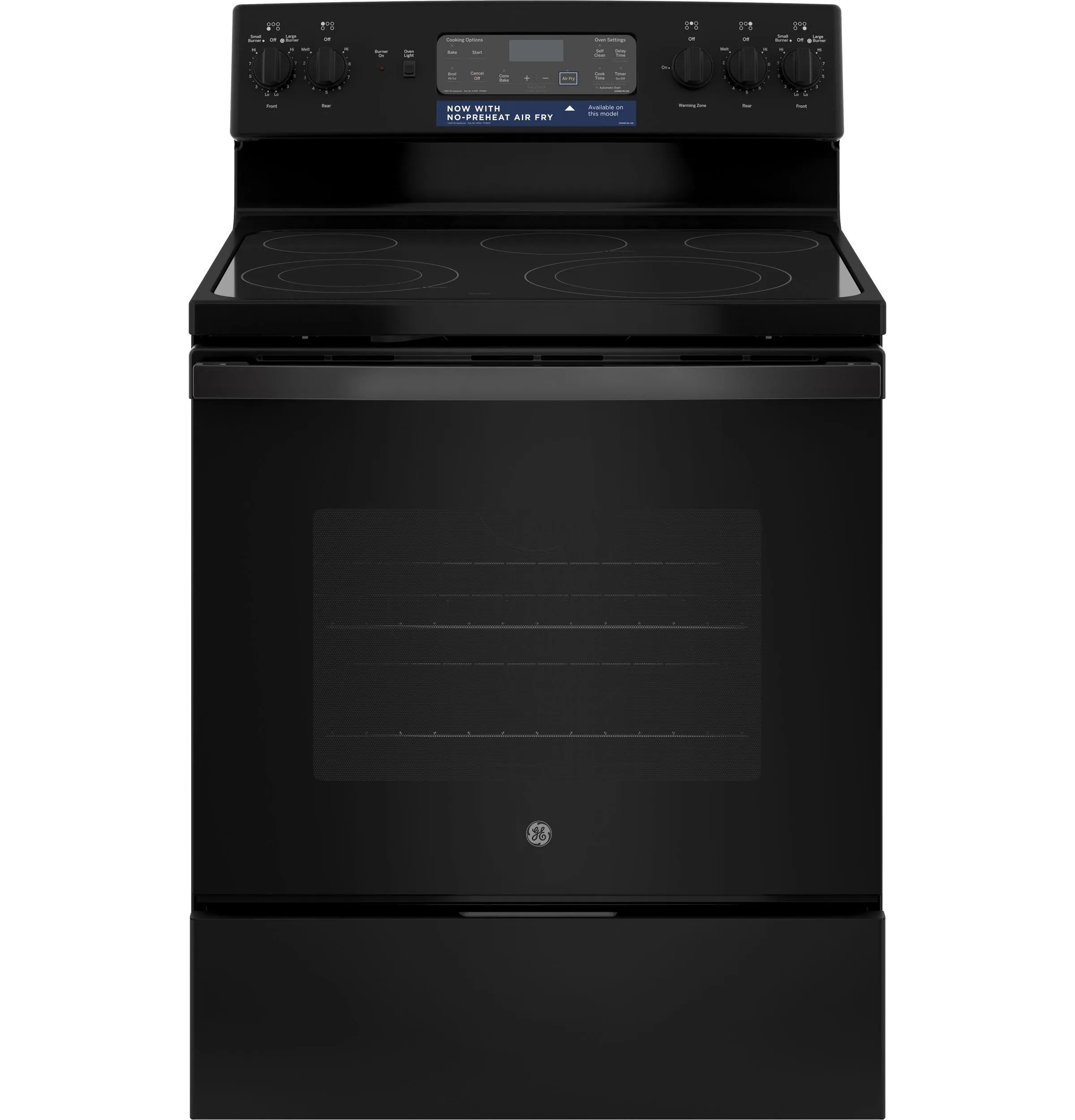 GE® 30" Free-Standing Electric Convection Range