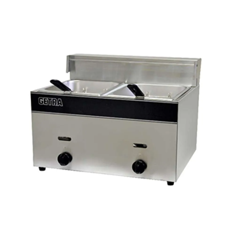 Getra Commercial Gas Deep Fryer 2 Basket