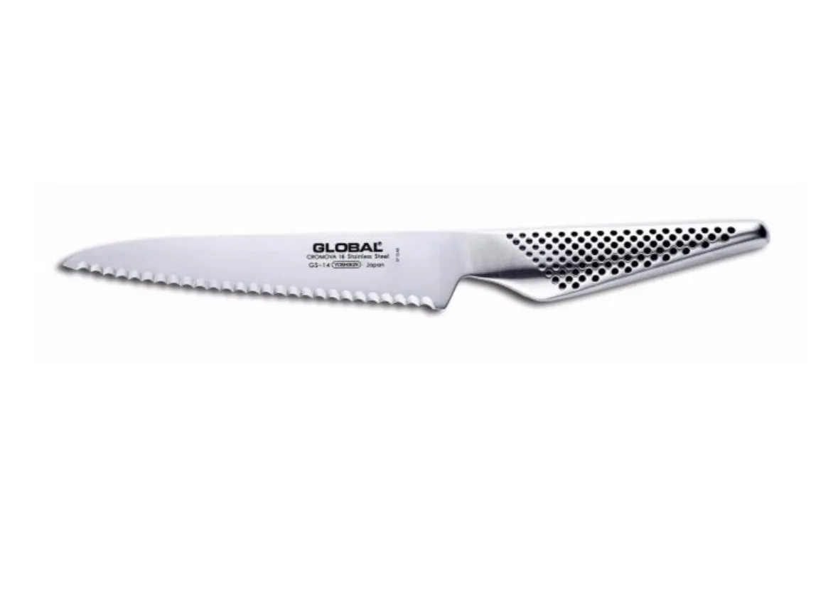 Global 6" Serrated Utility Knife