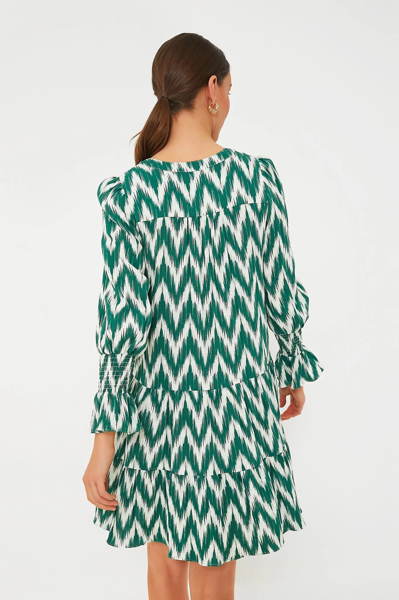 Green Ikat Kenzo Dress