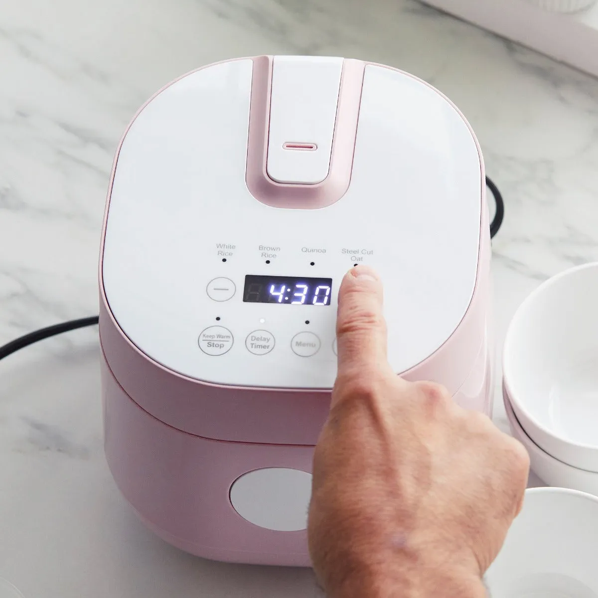 GreenLife Rice & Grains Cooker | Pink