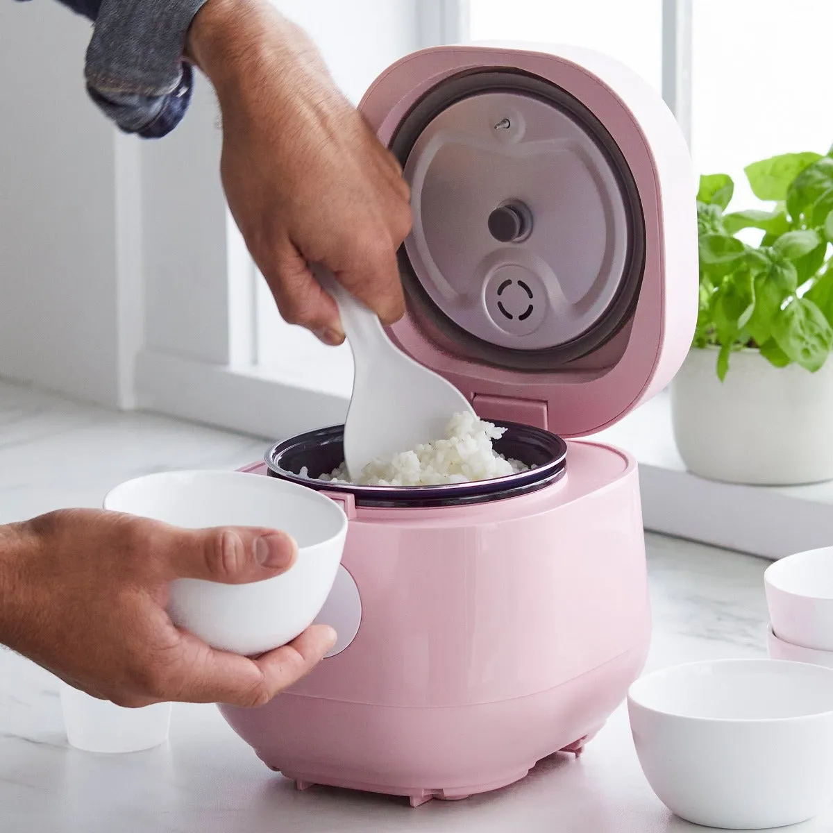 GreenLife Rice & Grains Cooker | Pink