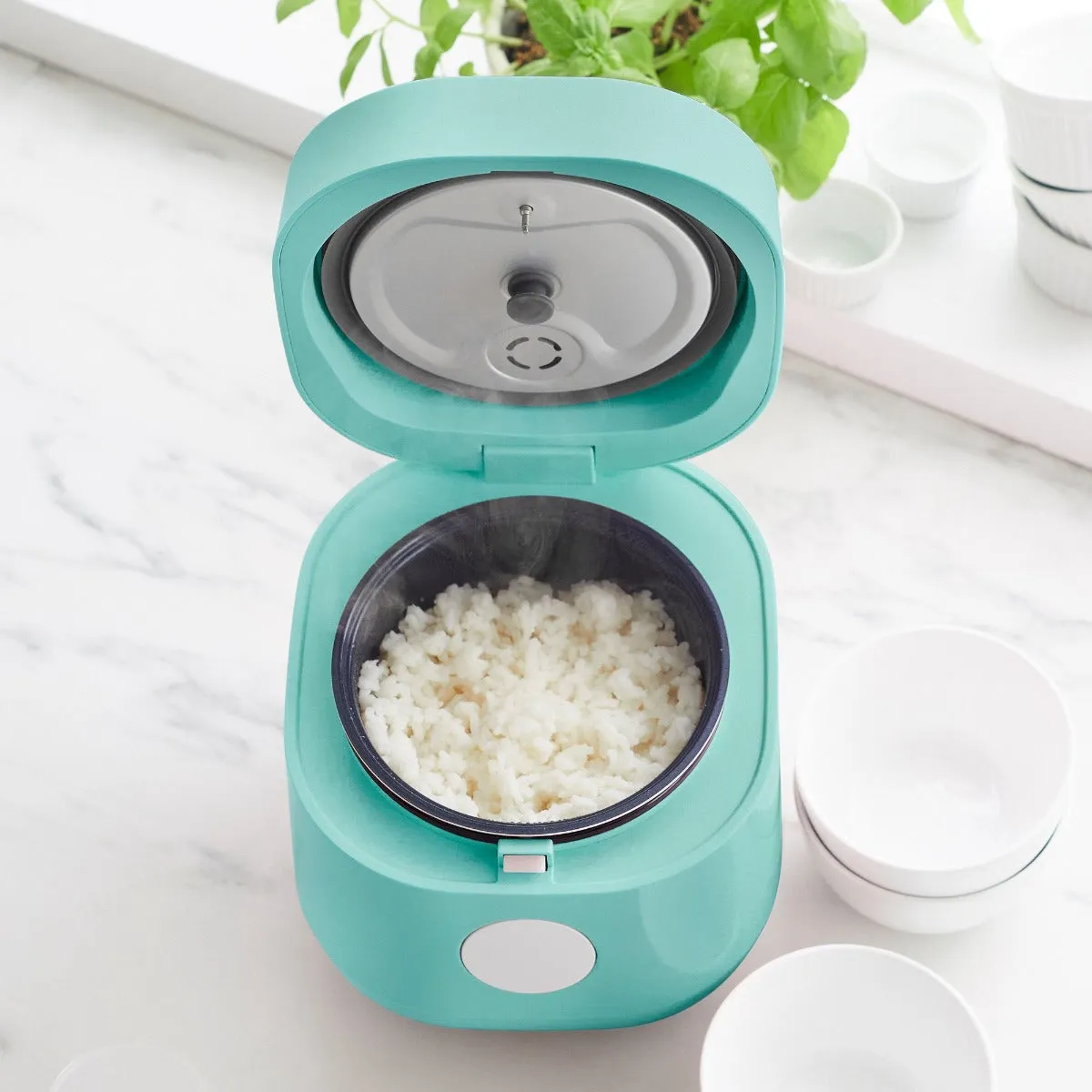 GreenLife Rice & Grains Cooker | Turquoise