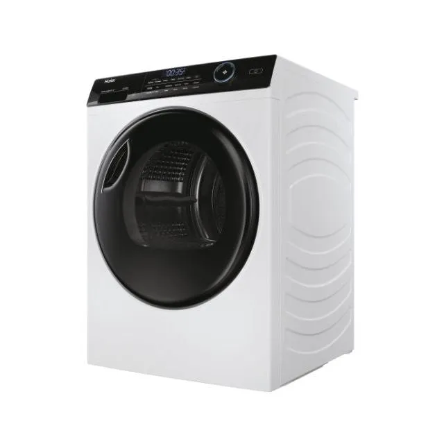 Haier HD90-A3959 9kg Heat Pump Tumble Dryer, White, A    Rated