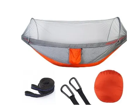 Hammock With Mosquito Net - Portable Travel Hammock Bug Net