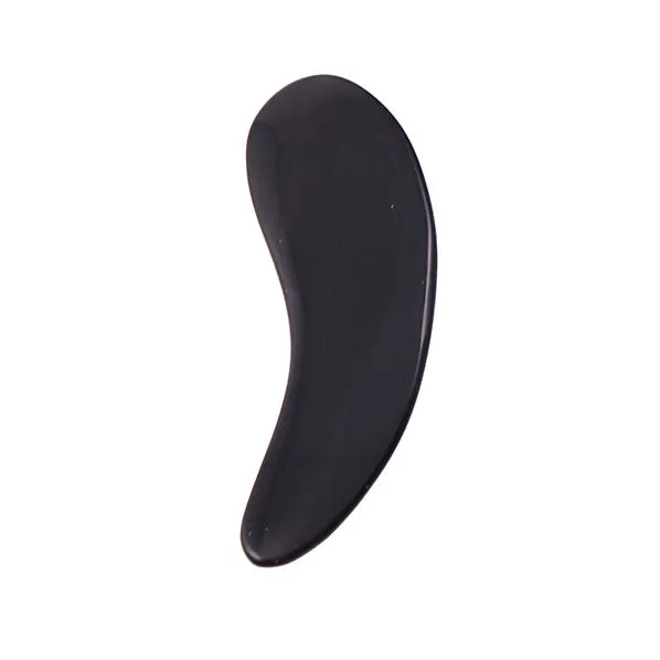 Handmade Buffalo Horn Scraping Therapy Yinyang Gua Sha Board Massage Comb