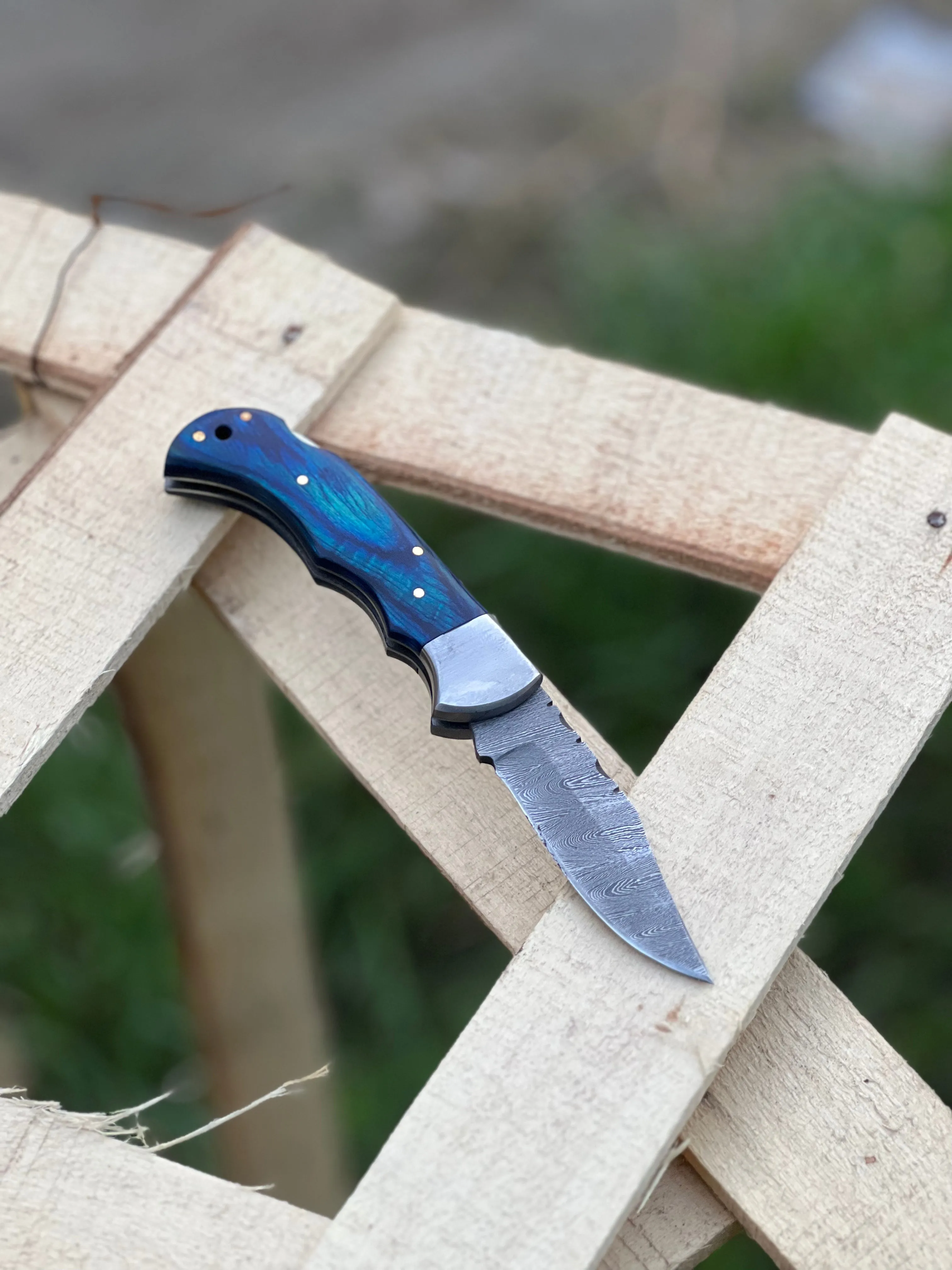 Handmade folding knife