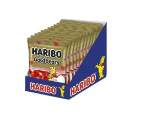 Haribo Valentines Gummi Gold Bears Bags