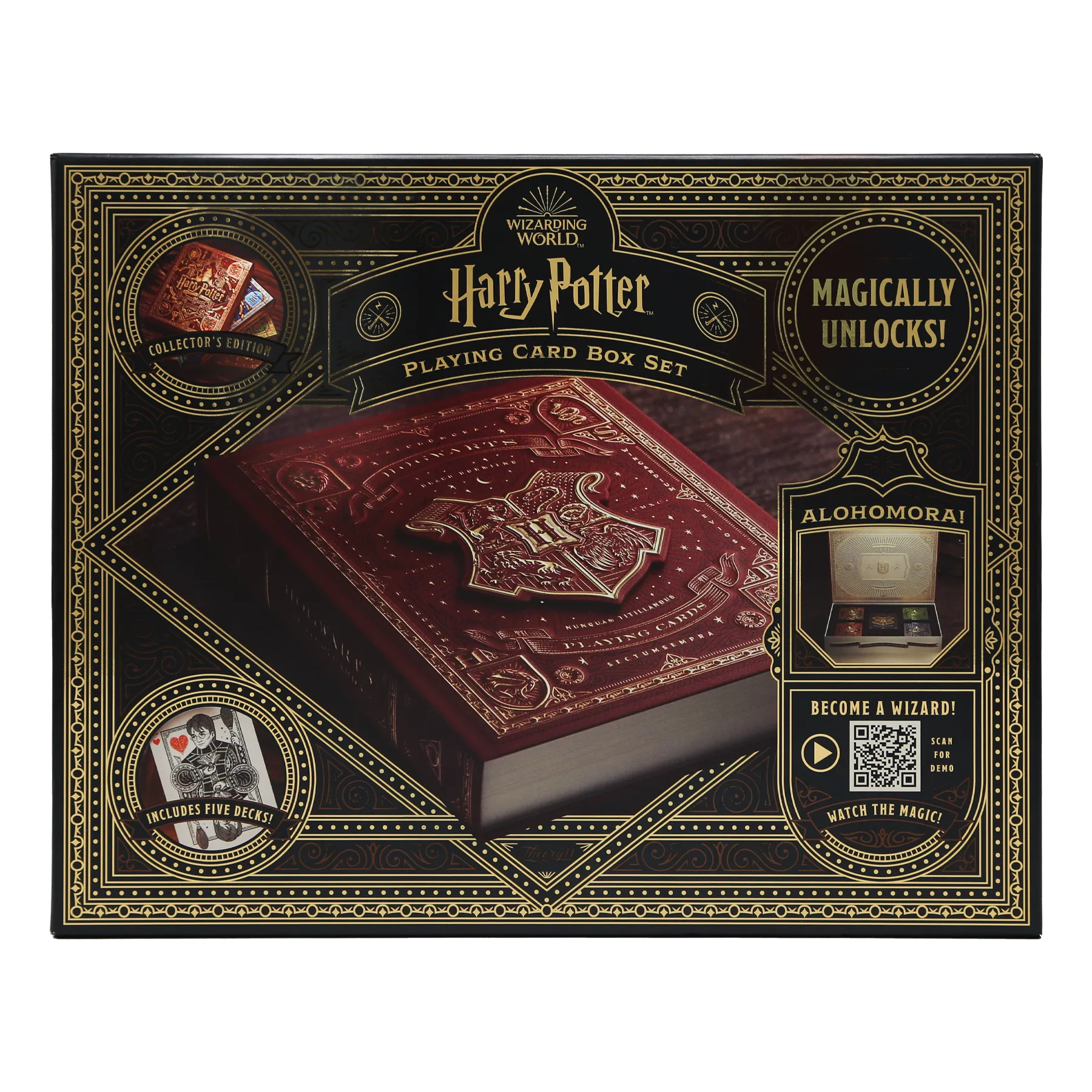 Harry Potter Collectors Playing Card Box Set