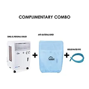 HAVAI Simba XL Personal Cooler with Blower - 20L, White